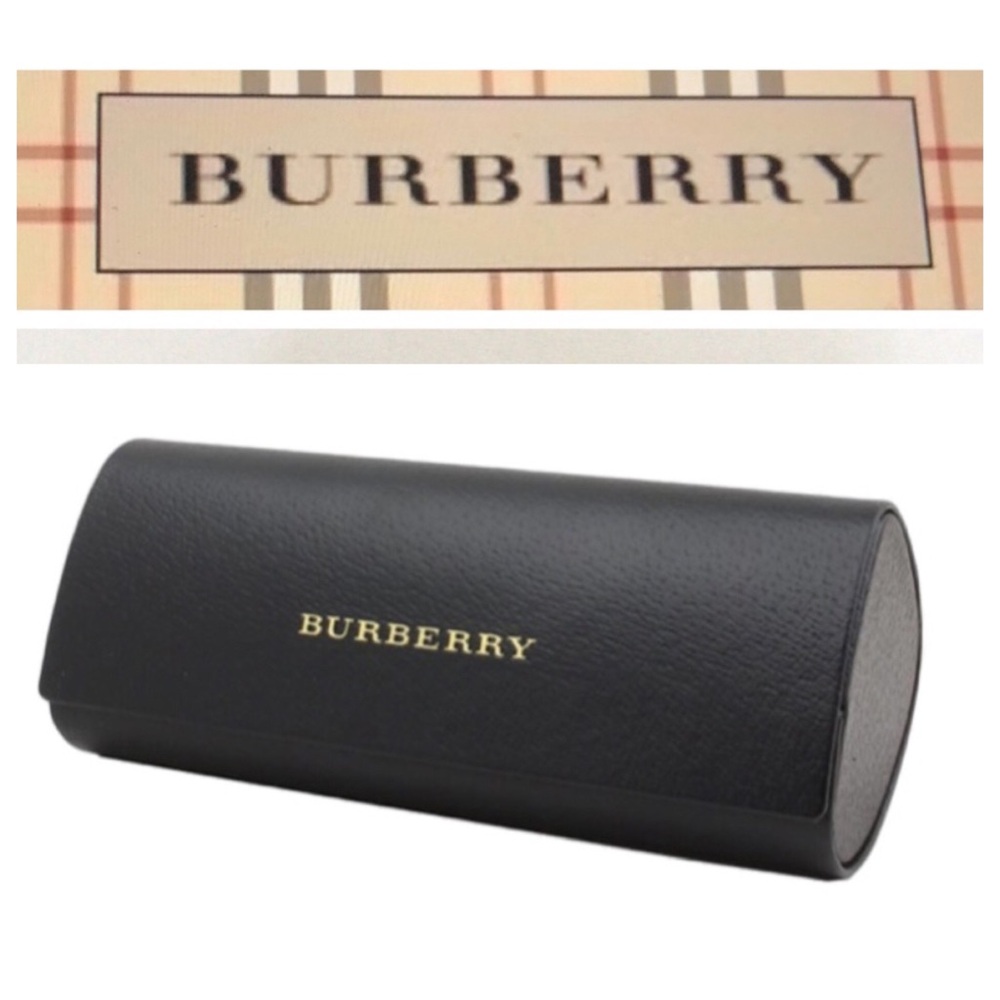 BURBERRY LEATHER GLASSES CASE